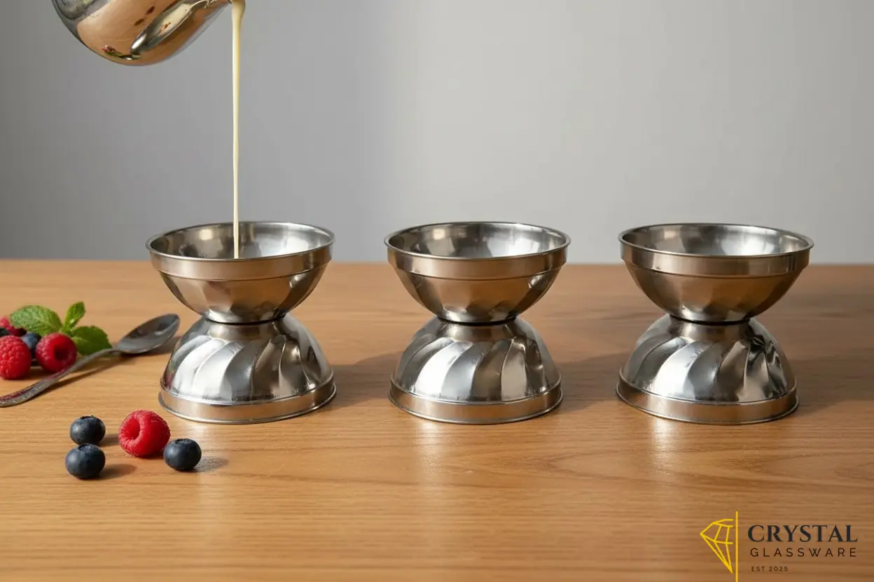Double Layer Tea Bowl Set (6-Piece)